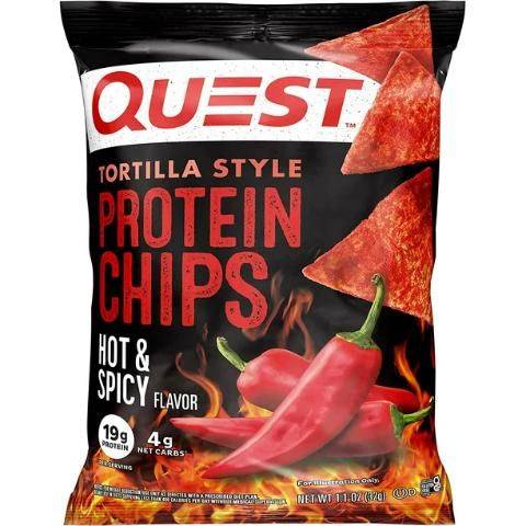 Quest Hot & Spicy Tortilla Chips 1.1oz