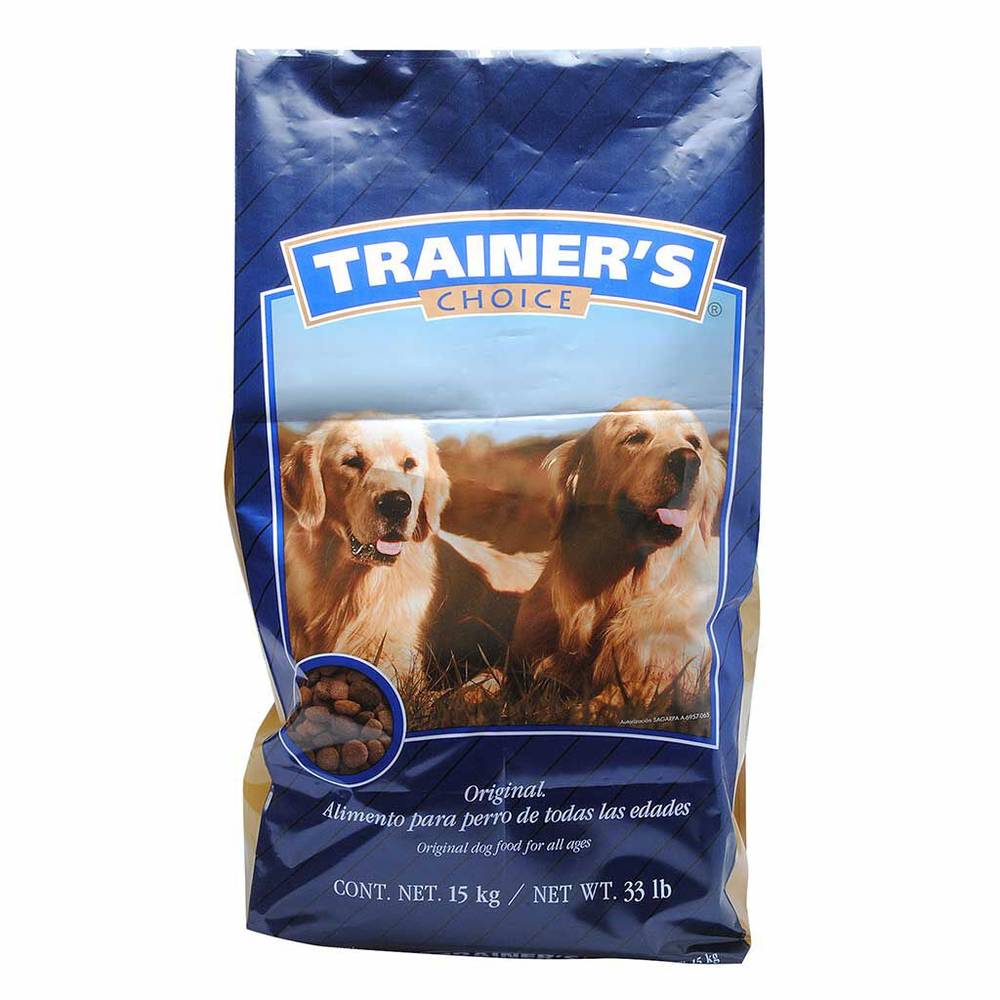 Trainer's choice alimento para perro adulto (15 kg)