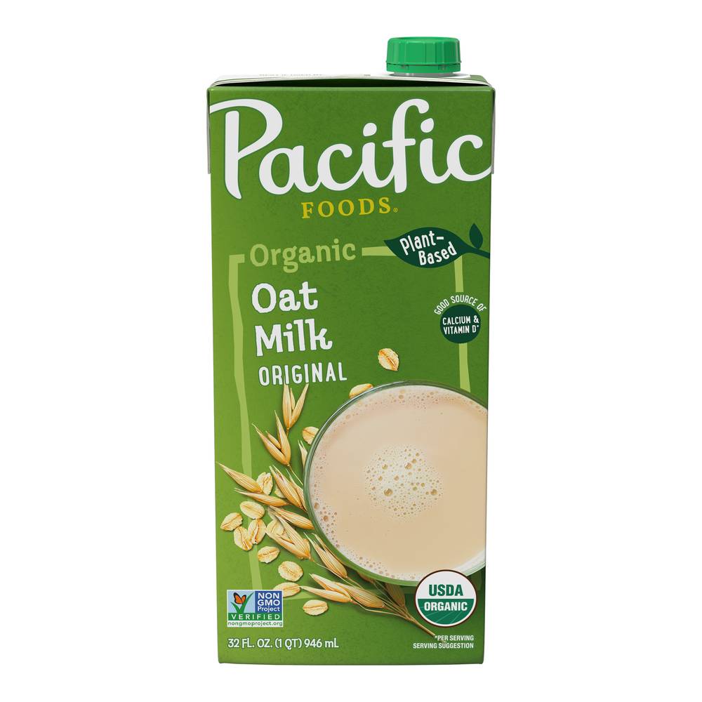 Pacific Foods Organic Oat Plant-Based Beverage (32 fl oz)