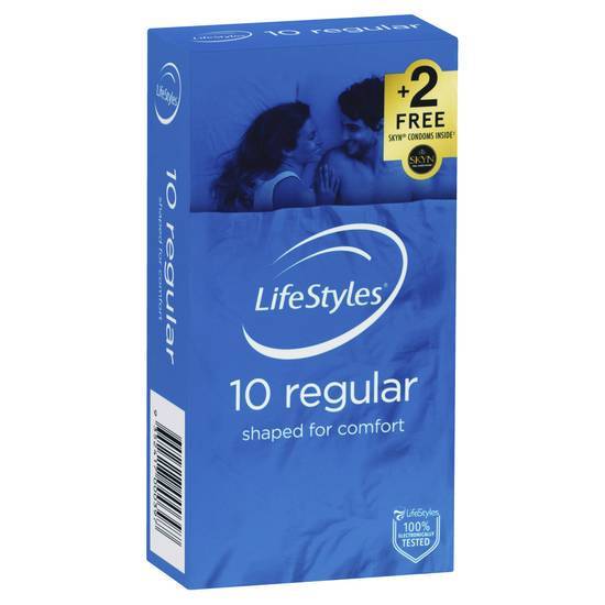 Lifestyles Regular Condoms 10pk