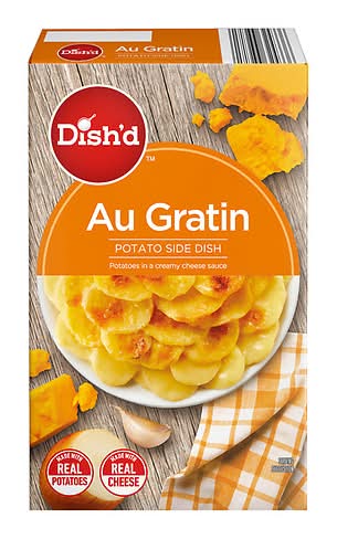 Dish'd Au Gratin Potato Side Dish
