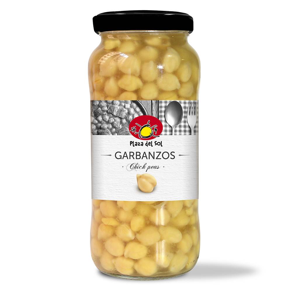 Plaza del sol garbanzos (540 g)