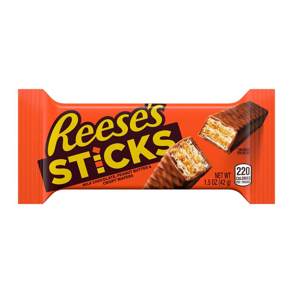 Reese's Milk Chocolate Peanut Butter Wafers Sticks (1.5 oz)