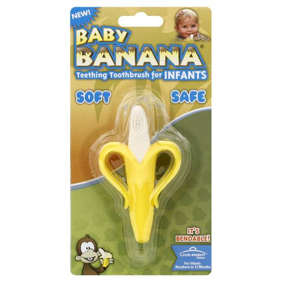 Live-Right Solutions Baby Teething Toothbrush