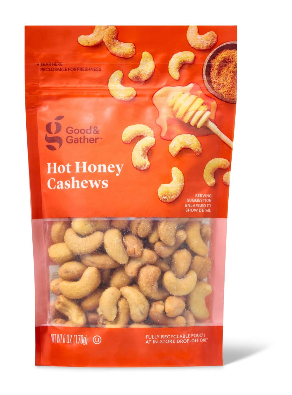 Good & Gather Hot Honey Cashews (6 oz)
