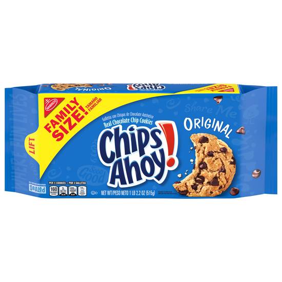 Chips Ahoy! Original Chocolate Chip Cookies Family Size