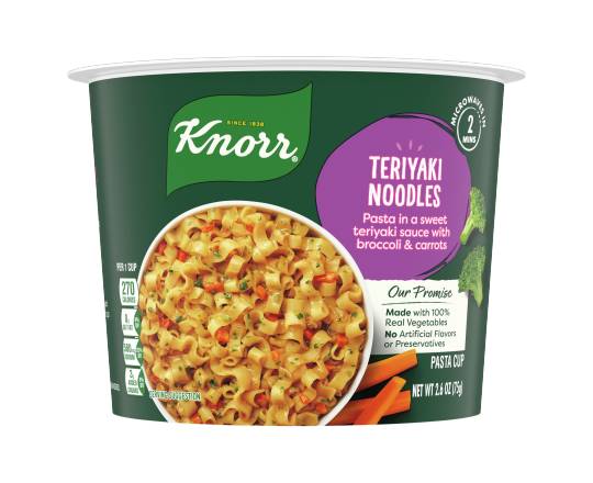 Knorr Teriyaki Noodles Pasta Cup (2.6 fl oz)