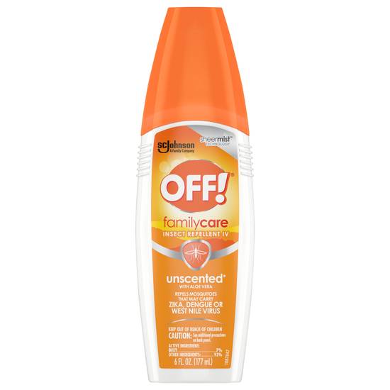 Off! Familycare Unscented Insect Repellent Iv