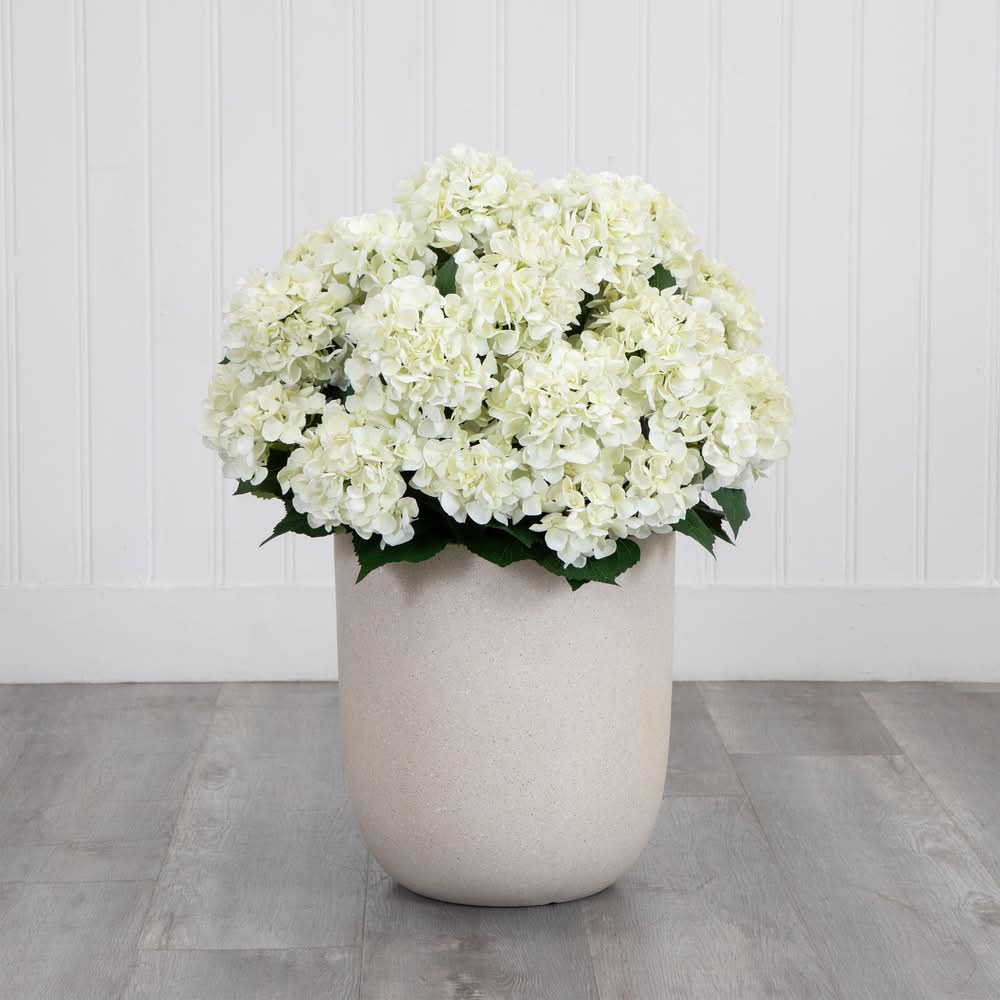 Hortensia Artificiel De 88,9 Cm (35 Po) / Faux Hydrangea Floor Plant 88.9 Cm (35 In.)