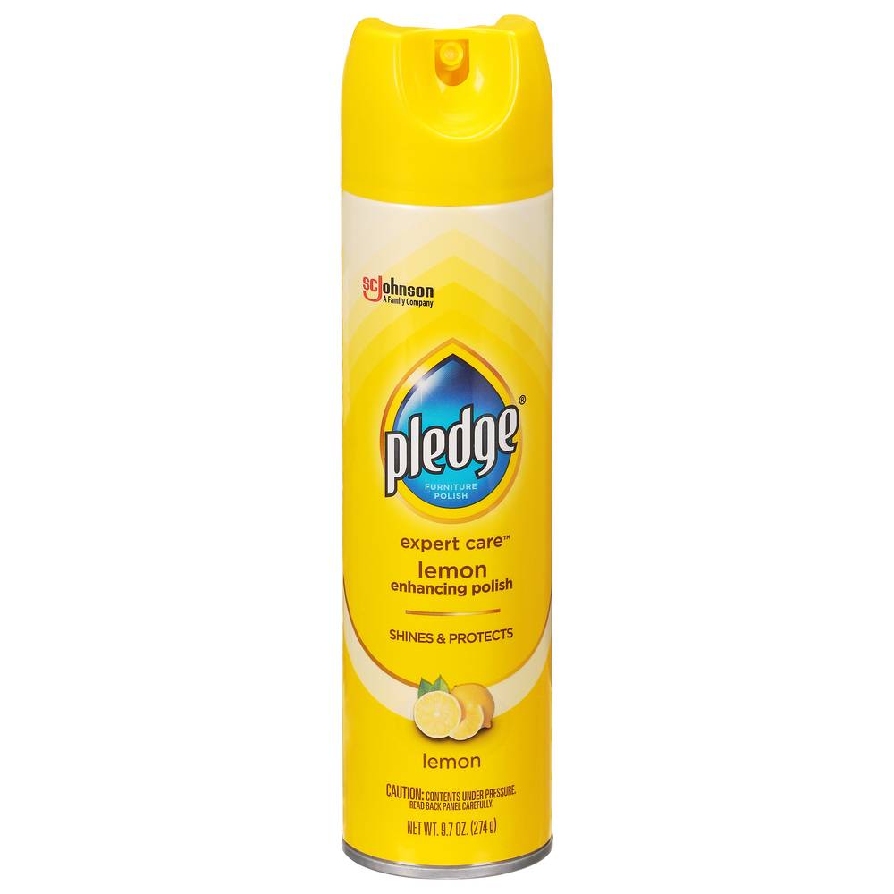 Pledge Lemon Furniture Polish (9.7 oz)