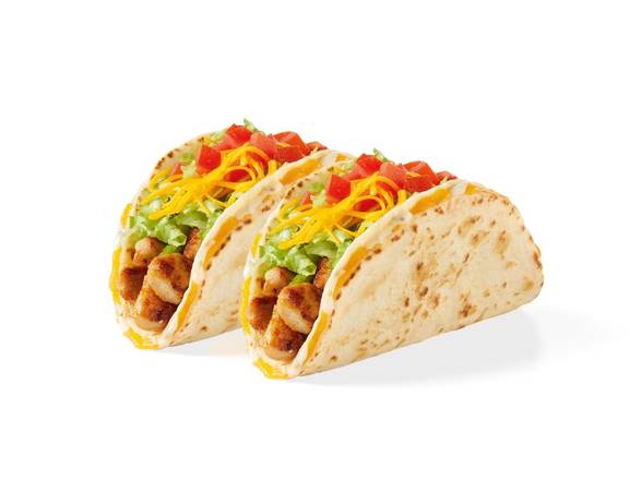 Grilled Chicken Stuffed Quesadilla Tacos - 2 for $4