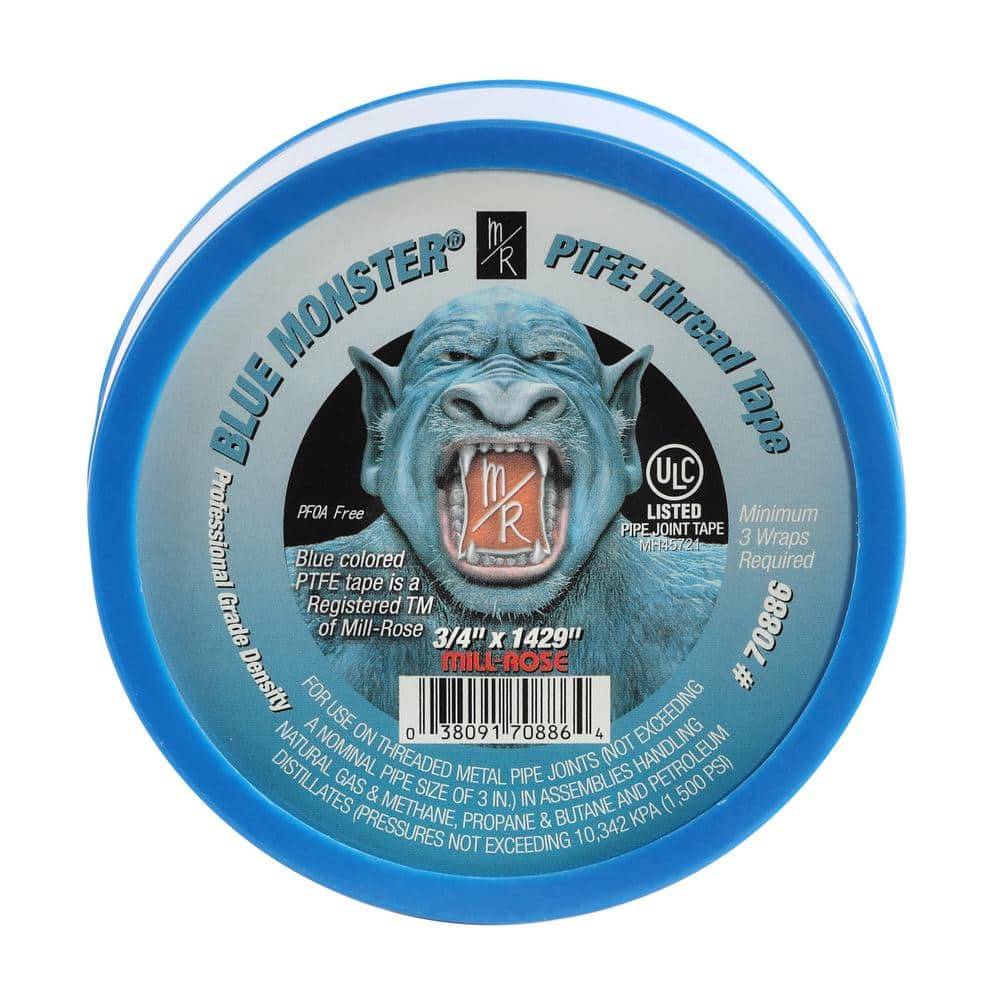 Blue Monster 3/4 In. X 1429 In. Ptfe Thread Seal Tape