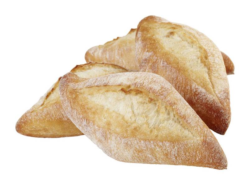 Coles Bakery Stone Baked Rustic Rolls (300g, 4 pack)