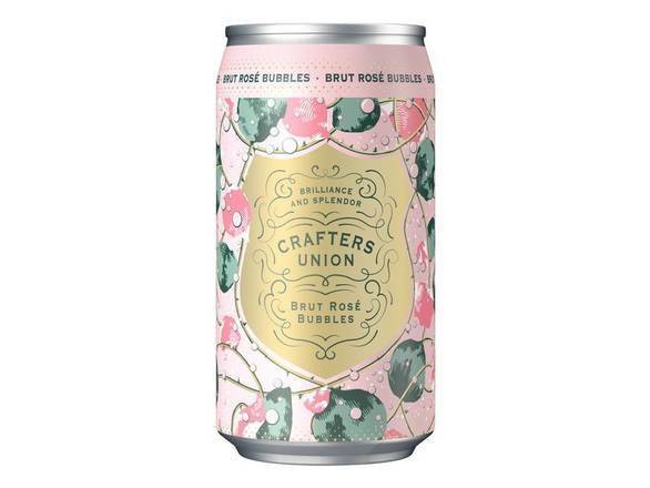 Crafters Union California Brut Rose Bubbles Sparkling Wine (375 ml)