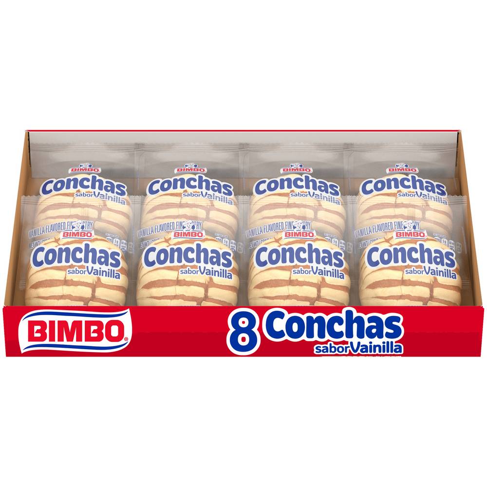 Bimbo Conchas Vanilla Fine Pastry (480 g)