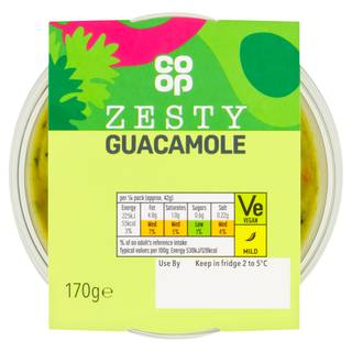 Co-ор Guacamole Dip 170g