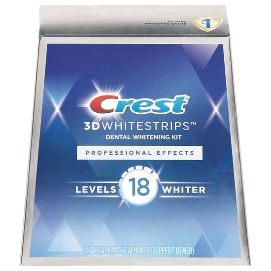 Crest 3d Whitestrips Professional Effects Dental Whitening Kit