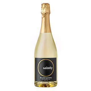 Saintly The Good Sparkling White VQA 750mL (12.5% ABV )