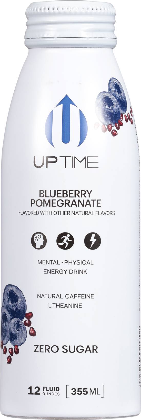 Uptime Blueberry Pomegranate Sugar Free Energy Drink (12 fl oz)
