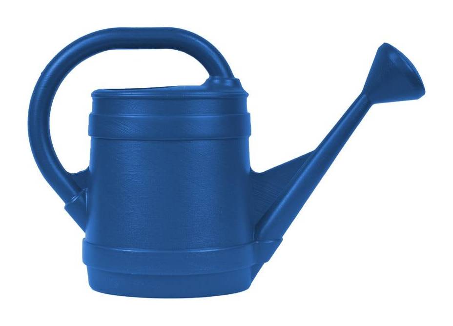 Bloem Watering Can Series 2-Gallon Blue Plastic Classic Watering Can | 437027-33