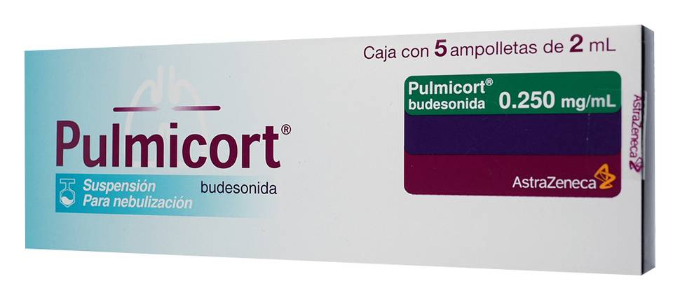 AstraZeneca · Pulmicort budesonida suspensión 0.250 mg/ml (5 un)