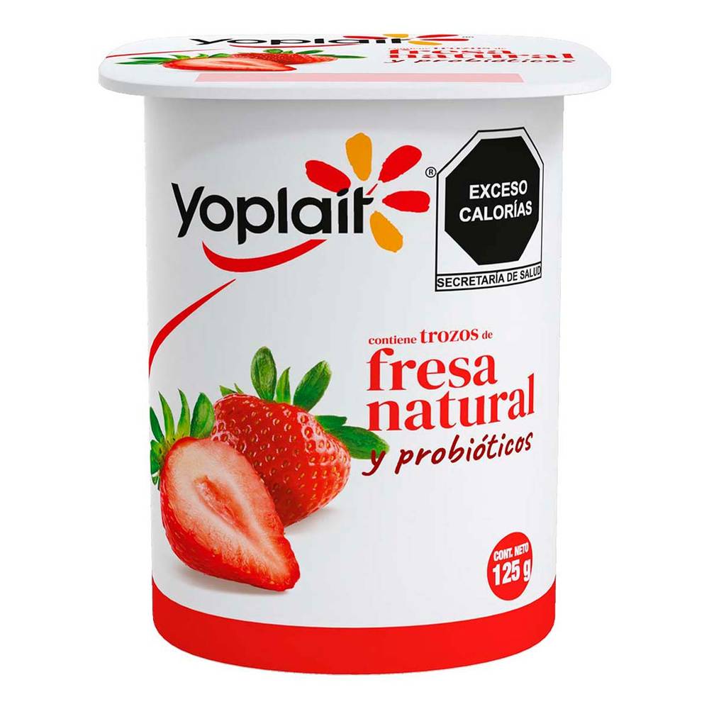 Yoplait · Yoghurt con trozos de fruta, fresa (125 g)