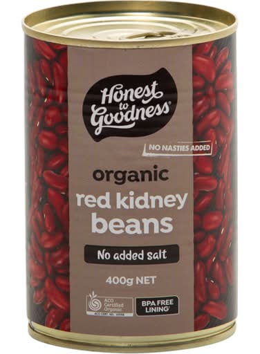 Honest To Goodness Organic Red Kidney Beans (400g)