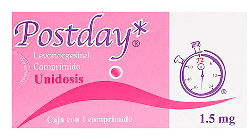 Postday · Levonorgestrel comprimido 1.5 mg