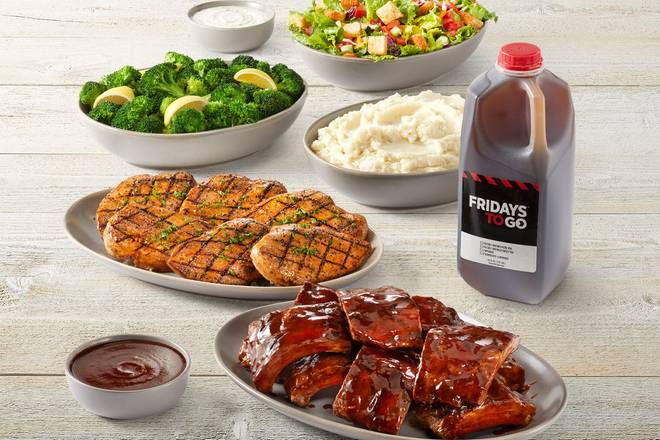 Grilled Chicken & Ribs Bundle