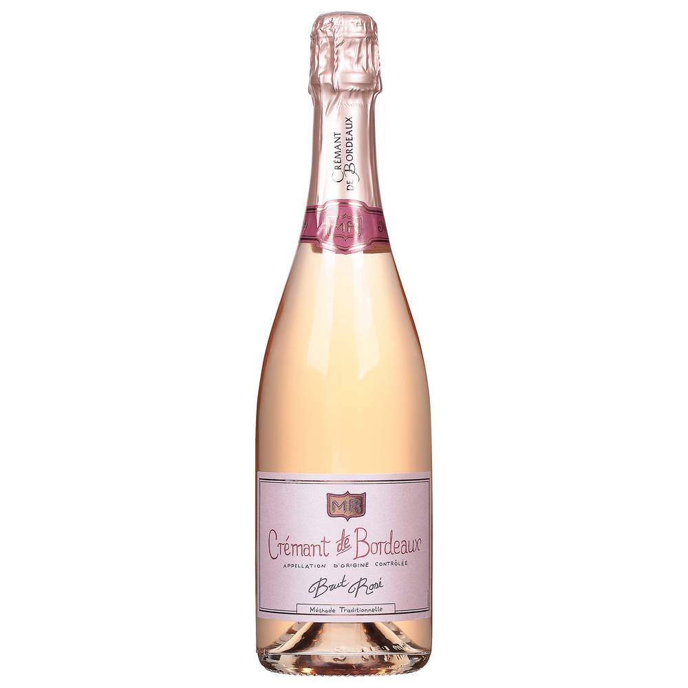 Maison Riche Cremant De Bordeaux Brut Rose Wine Delivery in Under an