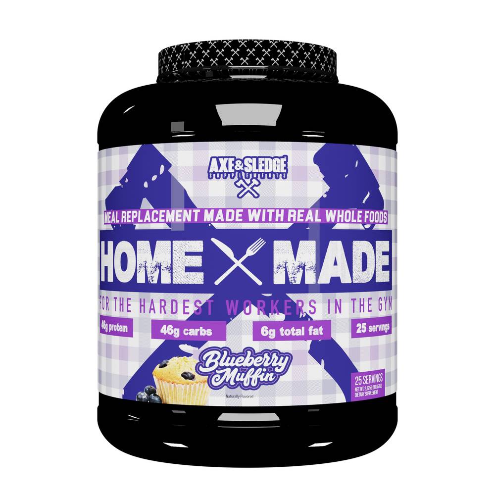 Home Made Meal Replacement - Blueberry Muffin (25 Servings) (1 Unit(s))