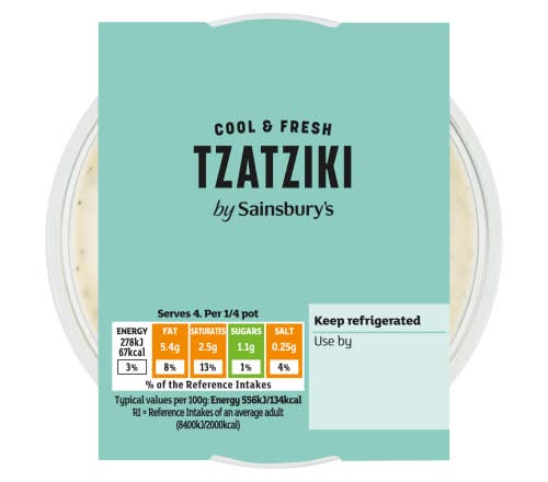 Sainsbury's Cool Tzatziki (200g)