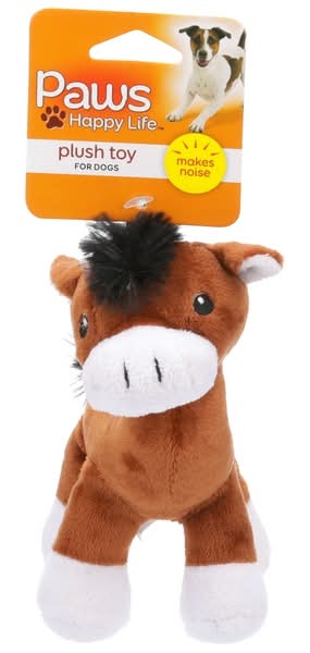 Paws Happy Life Premium Plush Mini Zoo Animal Dog Toy