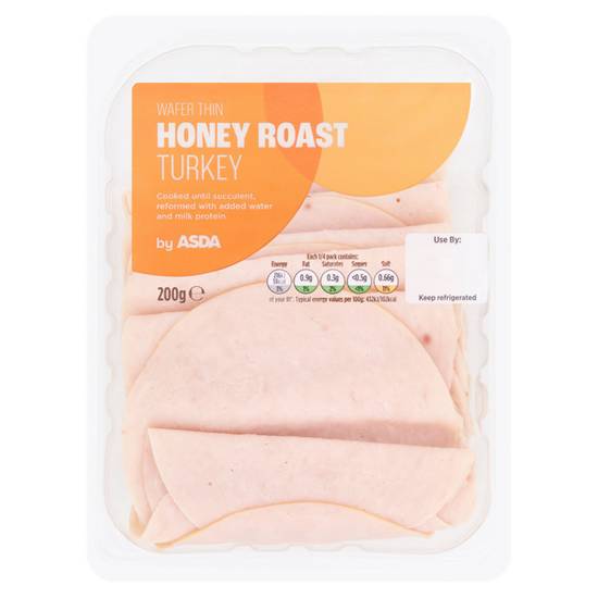Asda Honey Roast Turkey Wafer Thin 200g