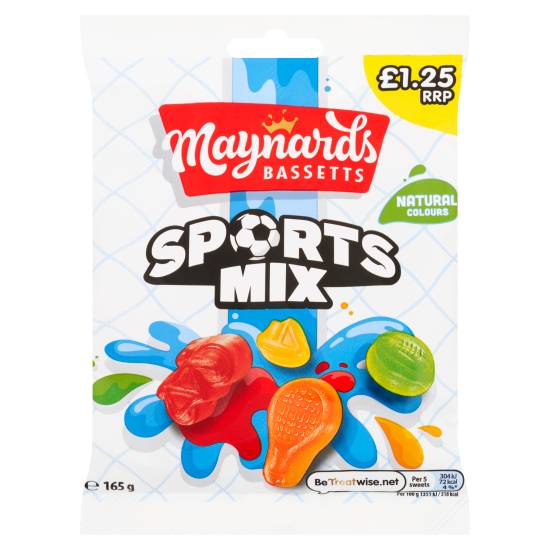Maynards Bassetts Sports Mix Sweets Gum Bag Delivery Near Me Order