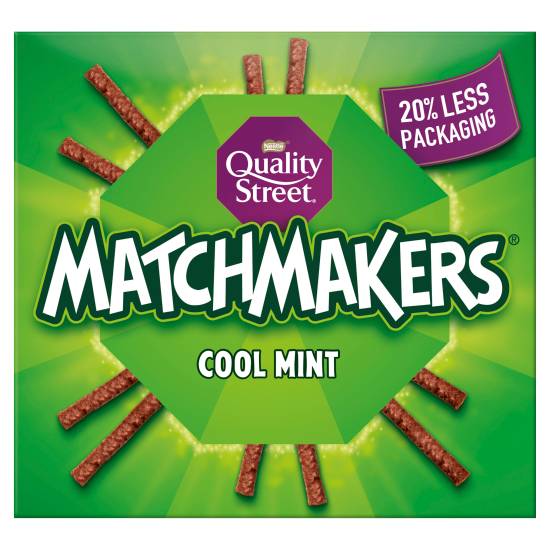 Quality Street Cool Mint, Matchmakers Chocolate Box (120g)