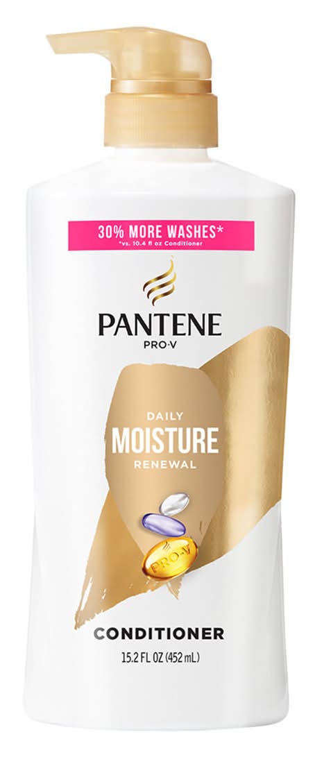 Pantene Conditioner Hydrates Dry Damaged Hair Daily Moisture Renewal 15.2 Oz