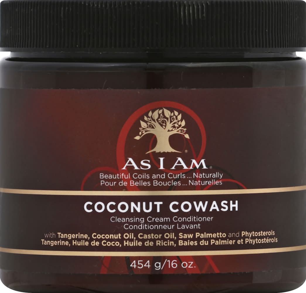 As I Am Coconut Co-Wash Cleansing Cream Conditioner (16 oz)