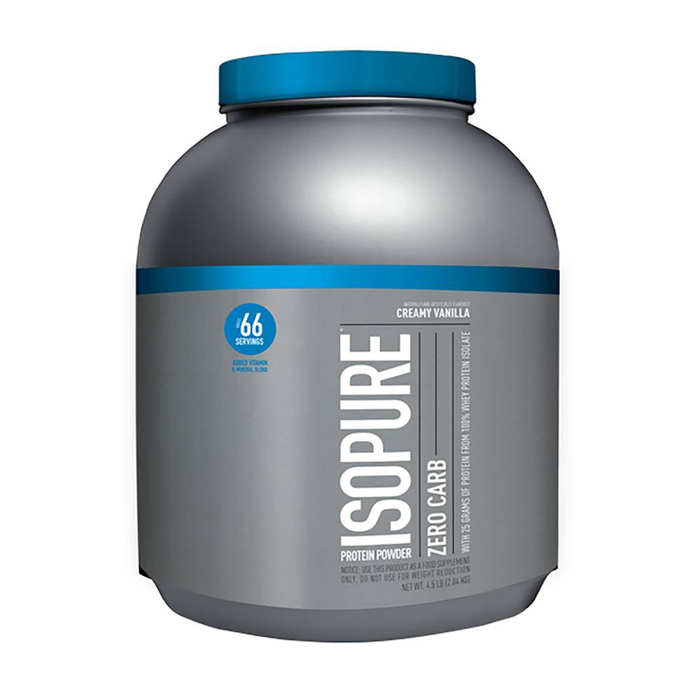 Isopure Zero Carb Whey Protein Isolate Powder (72 oz) (vanilla)