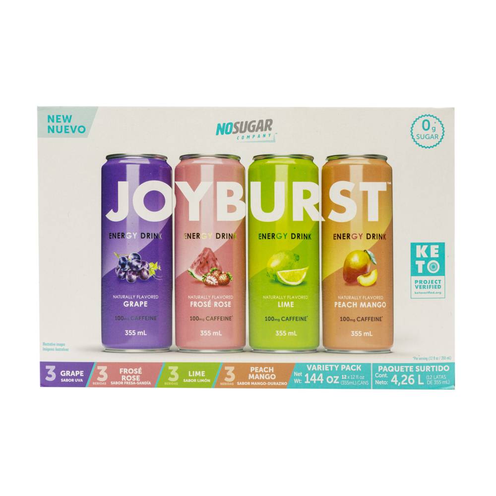 Joyburst · Bebida energética (12 x 355 ml)