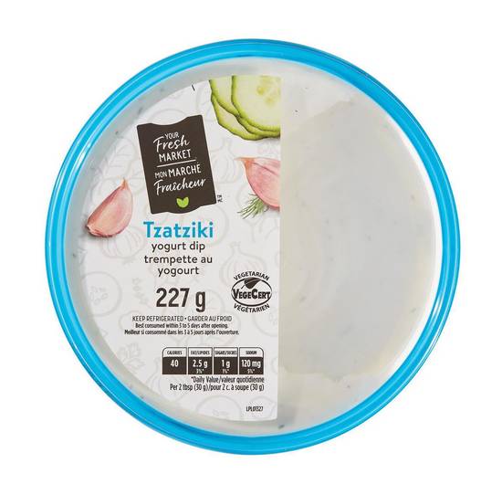 Your Fresh Market Tzatziki Yogurt Dip (227 g)