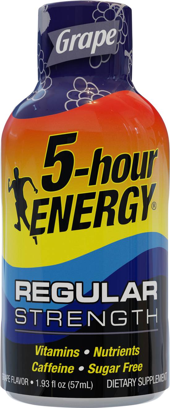5-Hour Energy Regular Strength Energy Shot (2 fl oz) (grape )