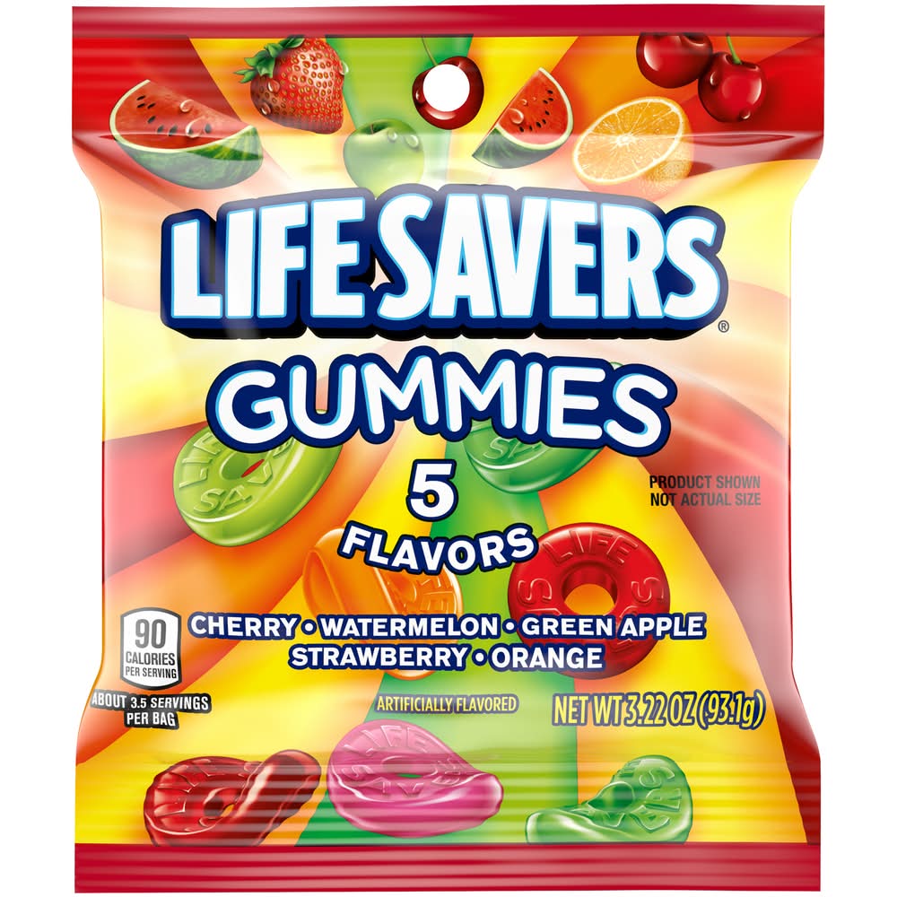 Life Savers Gummies, Assorted (3.6 oz)