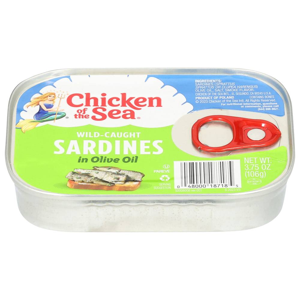 Chicken of the Sea Extra Virgin Olive Oil Sardines (3.75 oz)