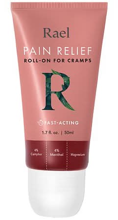 Rael Pain Relief Roll-On For Cramps (1.7 fl oz)