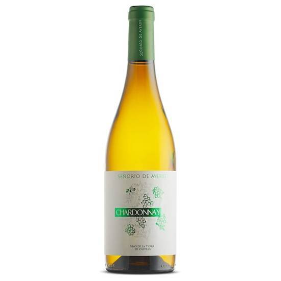 Vino chardonnay D.O. Castilla Señorío de Ayerbe botella 75 cl