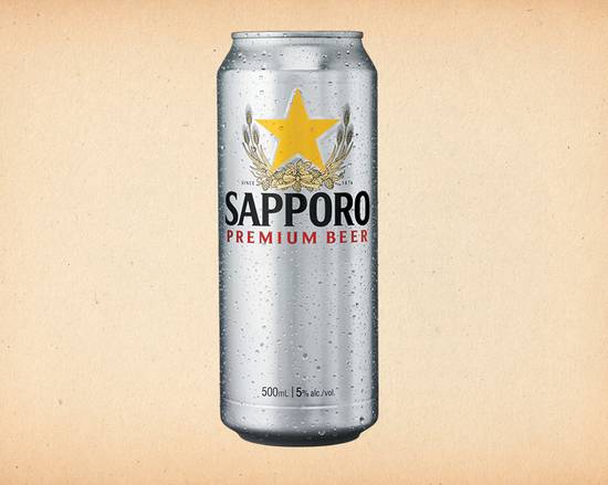 Sapporo 500ml Tall Cans Sapporo