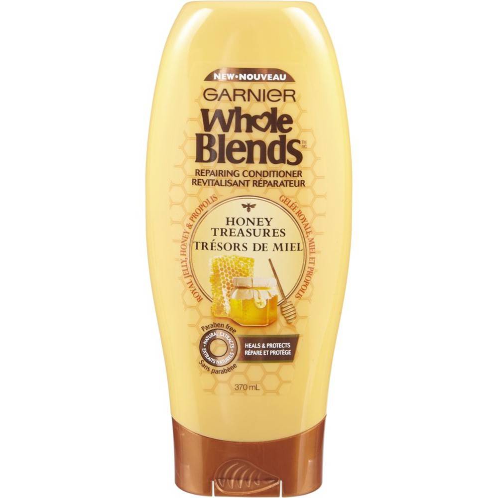 Garnier Whole Blends Honey Treasures Repairing Conditioner (370 ml)