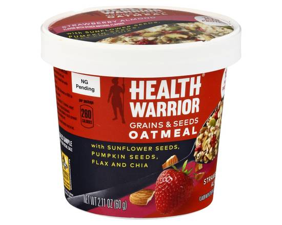 Health Warrior · Strawberry Almond Oatmeal (2.11 oz)