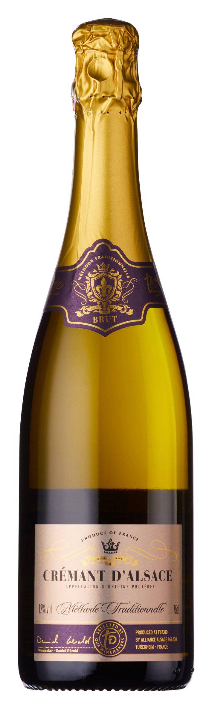 Sainsbury's Taste the Difference Cremant D’alsace Champagne Wine (750ml)